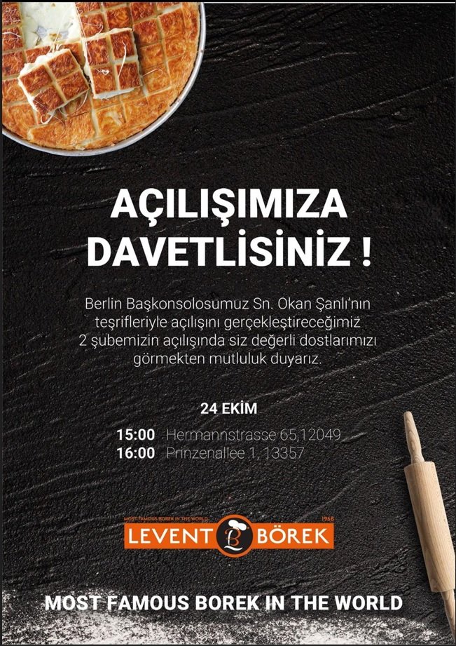 LEVENT BÖREK YENI SUBE ACILISI